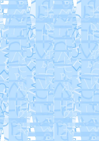 Illustrazione Vettoriale Sfondo Stile Blu — Vettoriale Stock