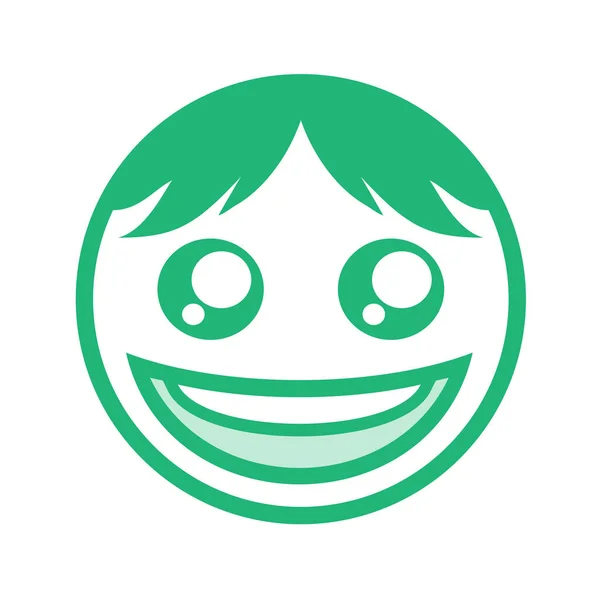 Design PNG E SVG De Rosto De Emoticon Chateado Simples Para Camisetas