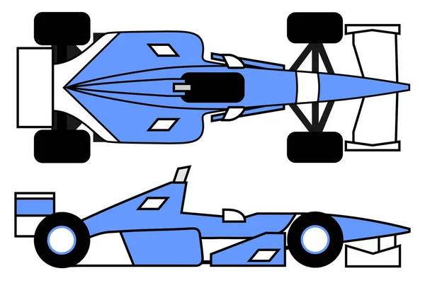 Ilustração Vetor Carro Esporte —  Vetores de Stock