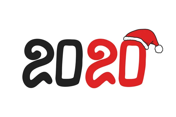 2020年新年符号矢量图解 — 图库矢量图片