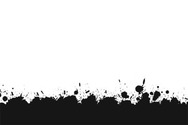 mürekkep lekesi vektör illüstrasyonunun tasarımı 