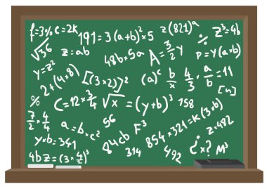 Blackboard simge vektör çizim