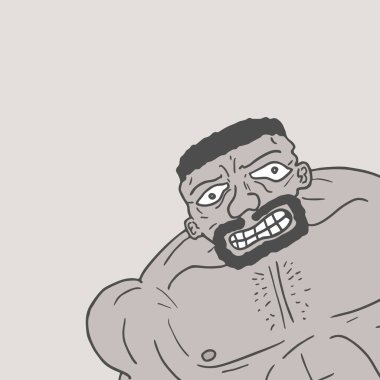 Sakallı bir adamın resmi.