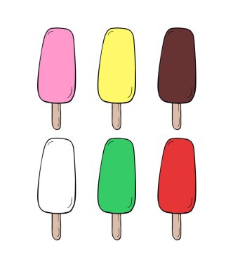 Lezzetli dondurma çizimi