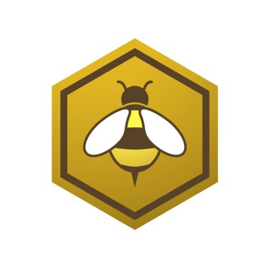 doğa bal sembolü vektör illüstrasyonu