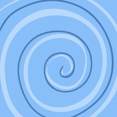 Girdap su vektör illüstrasyonu