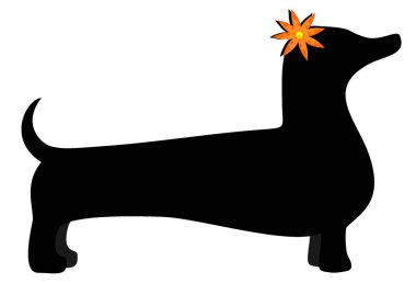 karikatür köpek vektör çizimi