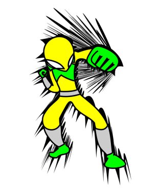 robot ikon vektör illüstrasyonu