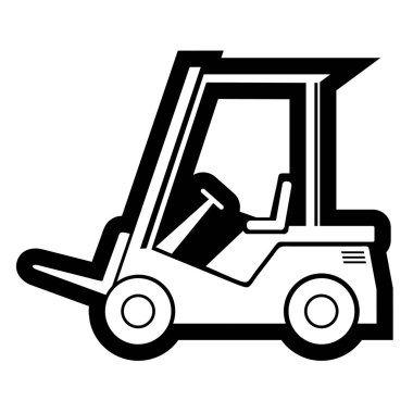 çalışma makinesi vektör illüstrasyonu