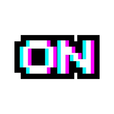 Simge vektör illüstrasyonunda düz