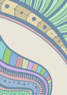 Hayali arkaplan vektörü illüstrasyonu 