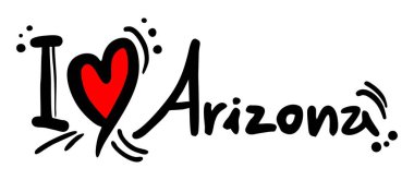 Arizona vektör illüstrasyonuna bayılırım.