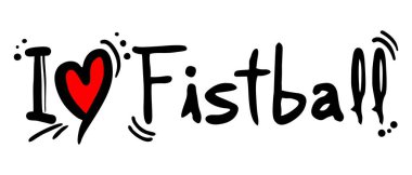 Fitsball aşk vektör illüstrasyonu