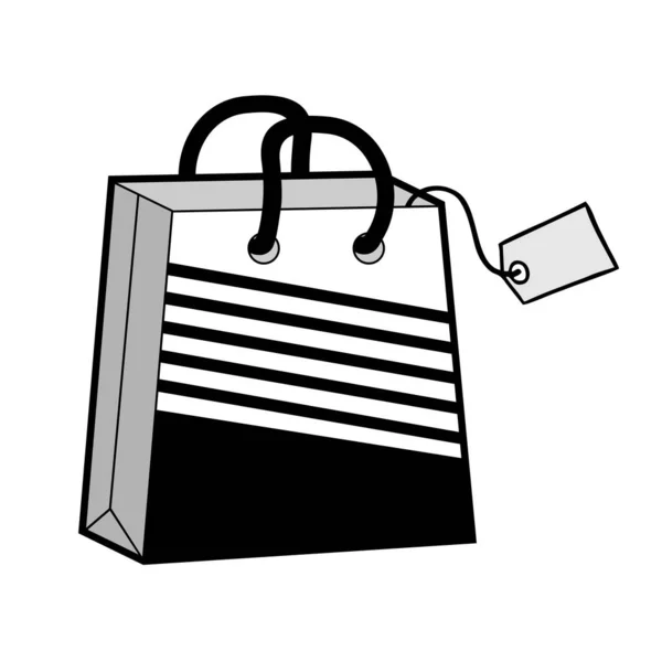 Shopping Väska Vektor Illustration — Stock vektor