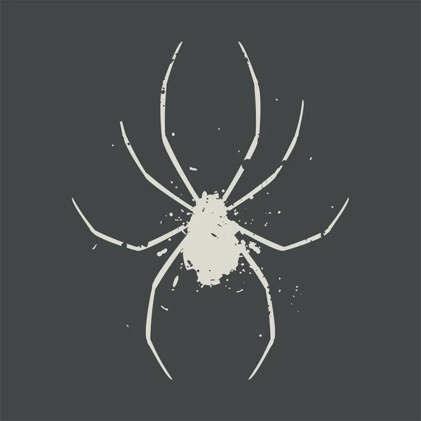 Arte Aranha Vetor Ilustração — Vetor de Stock