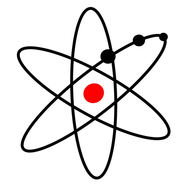 Atomic Icon Vector Illustratie — Stockvector