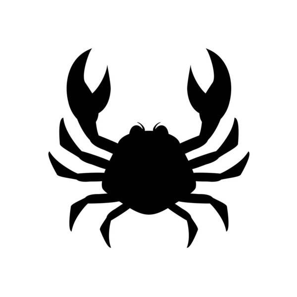 Векторная иллюстрация краба