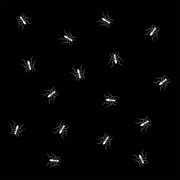 Illustration Von Insektenmustern — Stockvektor