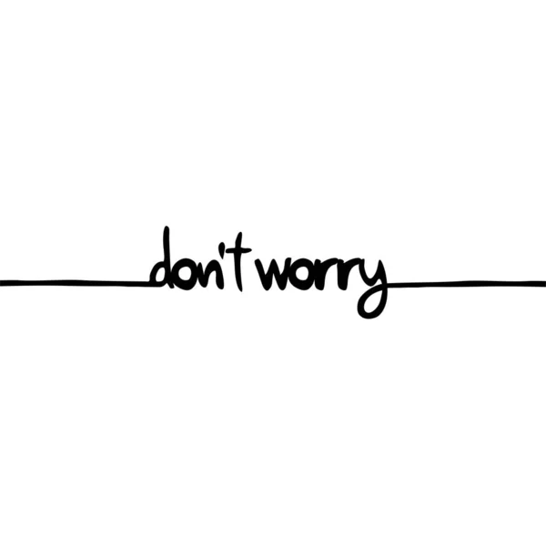 Worry Message — Vettoriale Stock