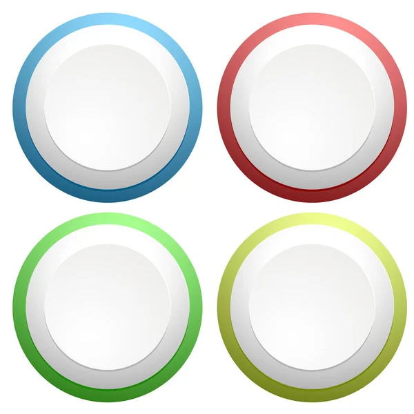 Design Circle Icon Vector Illustration — Stock Vector