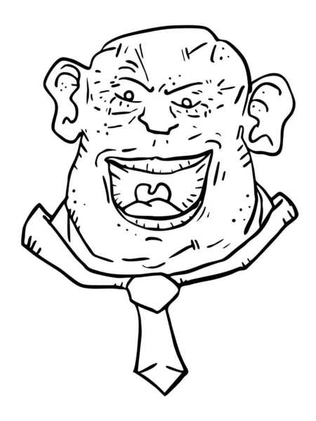 Векторная Иллюстрация Персонажа Комикса — стоковый вектор