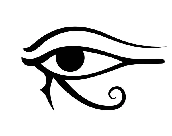 Egypte Oog Vector Illustratie — Stockvector