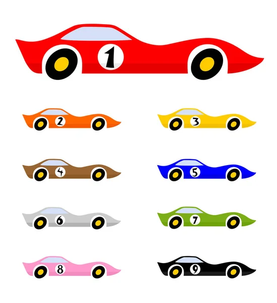 Icono Coche Vector Ilustración — Vector de stock