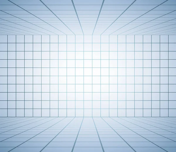 Κομψό Λευκό Δωμάτιο Διανυσματική Απεικόνιση — Διανυσματικό Αρχείο