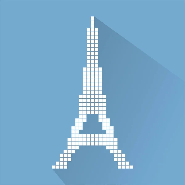 Belle Illustration Vectorielle Signe Paris — Image vectorielle