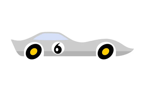 Car Icon Flat Illustration Helicopter Vector Icons Web — Vetor de Stock