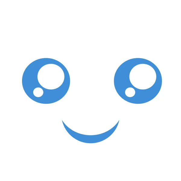 Smiley Gesicht Design Vektor Illustration — Stockvektor