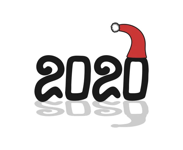 2020年新年符号矢量图解 — 图库矢量图片