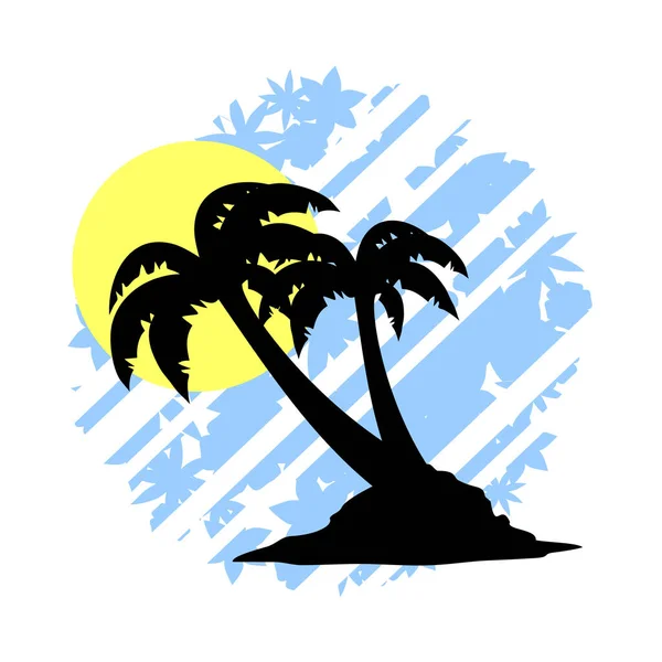 Ilustracja Wektorowa Palm — Wektor stockowy
