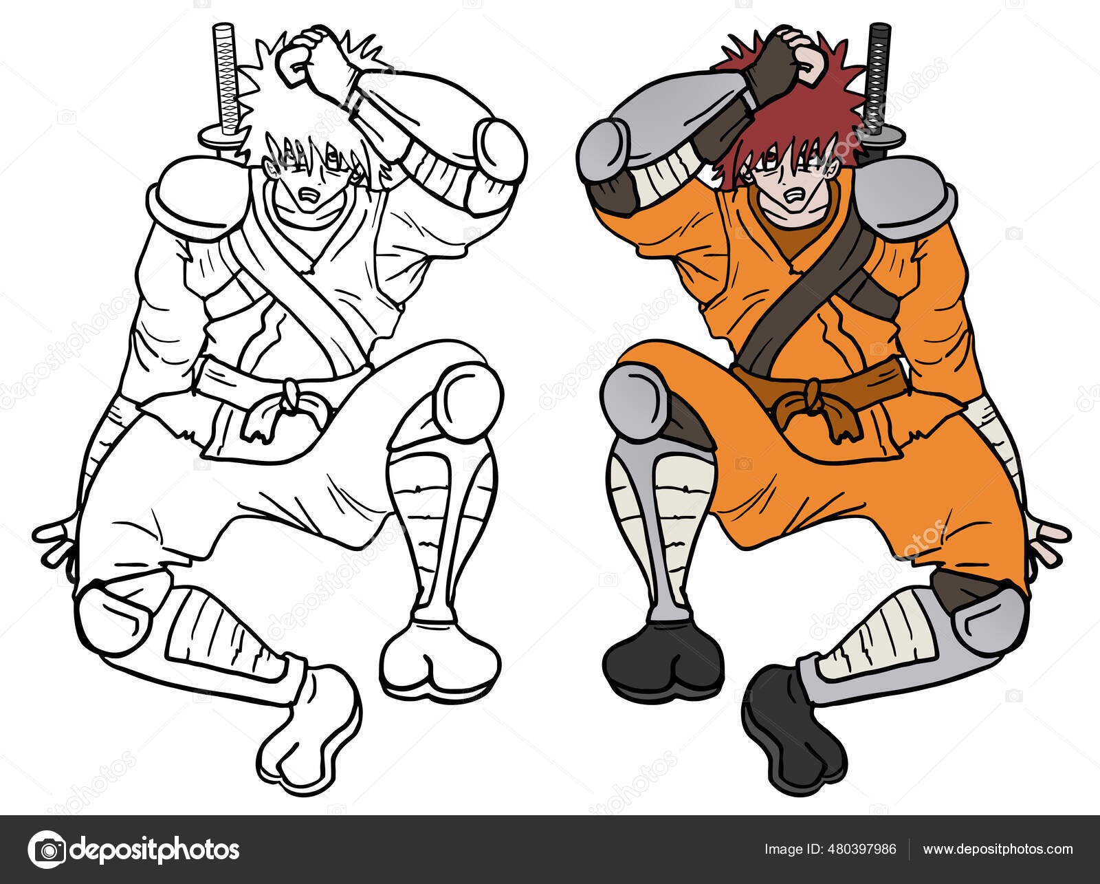 Como desenhar o símbolo do Gaara