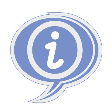 bilgi simgesi, vektör illüstrasyonu