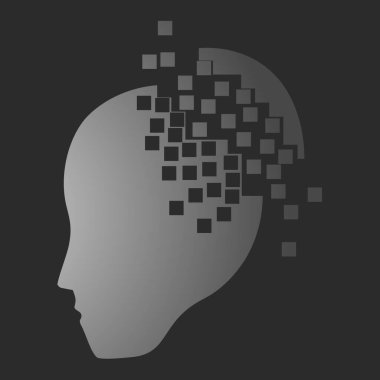 İnsan teknolojisi vektör çizimi