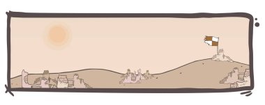 soyut afiş, çerçeve vektör illüstrasyonu