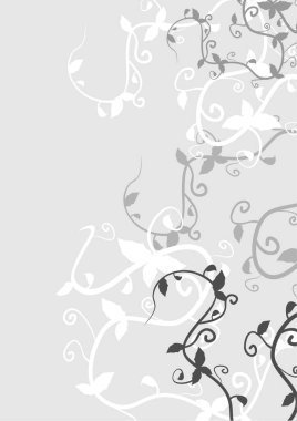 soyut çiçek arkaplanı, vektör illüstrasyonu