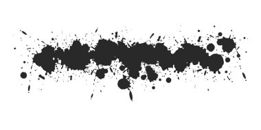 mürekkep lekesi vektör illüstrasyonunun tasarımı