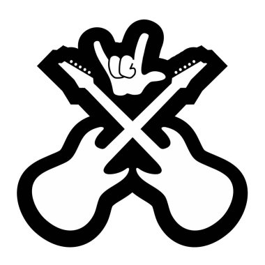 gitar ve müzik enstrümanları, müzik rock arka planı 