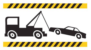 araba simgesi vektör illüstrasyonu 