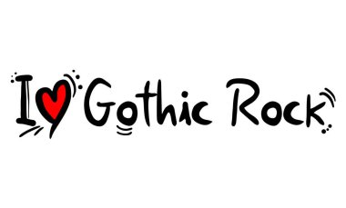 Gotik Rock müzik tarzı aşk