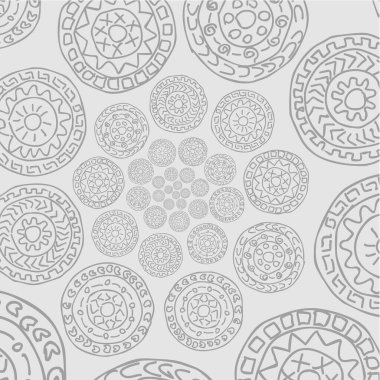 Kusursuz şablonun soyut vektör çizimi 