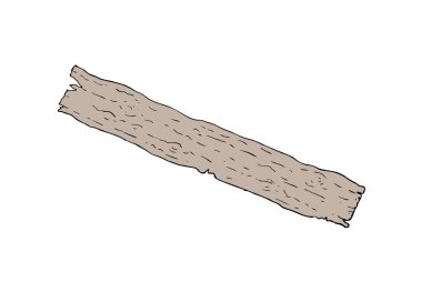 Eski ahşap vektör çizimi