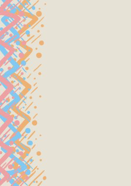 Geometrik desenli soyut arkaplan 