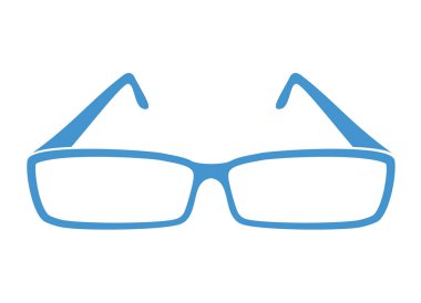 gözlük gelişigüzel biçim vektör çizimi