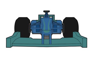 Yarış arabası çizimi