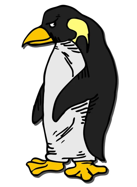 Illustration Pingvinikonen Vektor — Stock vektor