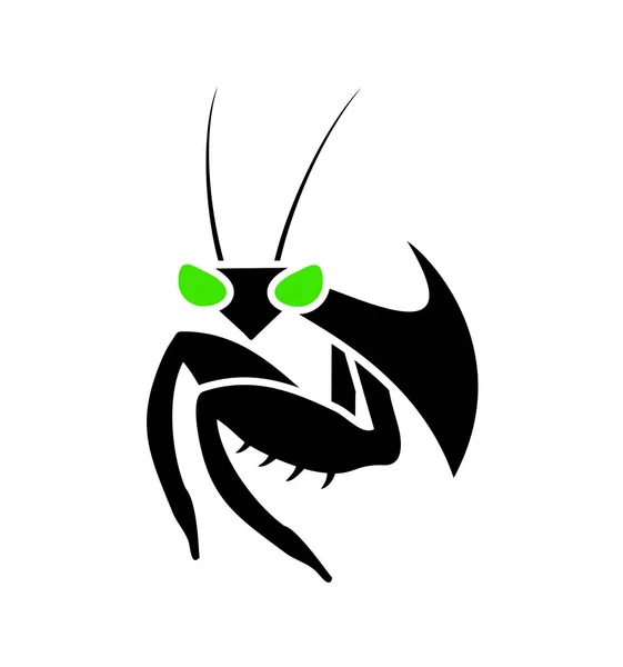 Illustration Vectorielle Conception Icônes Mantis — Image vectorielle