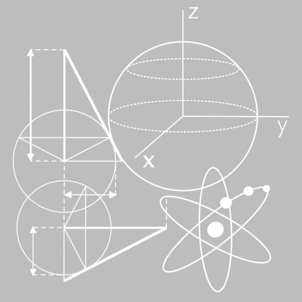 Líneas Abstractas Dibujo Concepto Arte Arquitectónico Formas Geométricas Mínimas — Archivo Imágenes Vectoriales